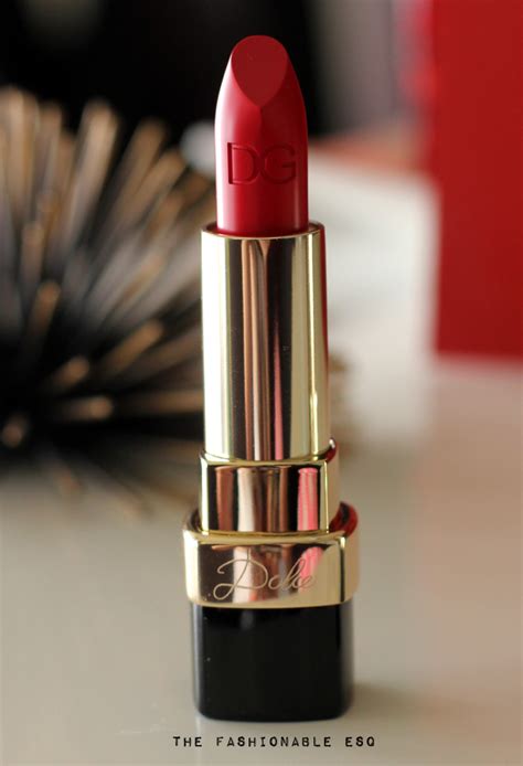 dolce gabbana matte lipstick passion|dolce and gabbana scarlett lipstick.